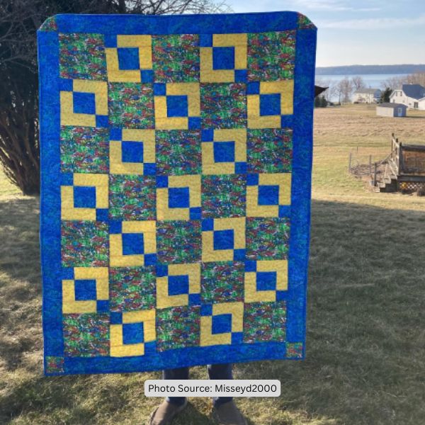 Stepping Stones Quilt Idea from Misseyd2000
