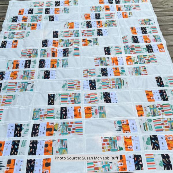 Stepping Stones Quilt Idea from Susan McNabb Ruff