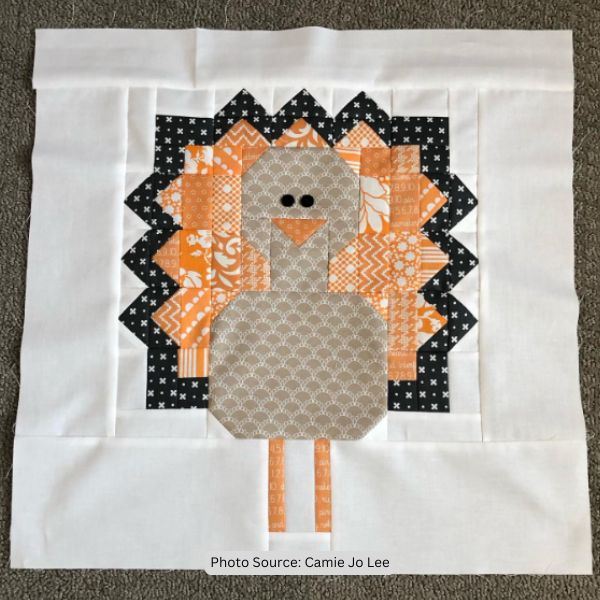 Turkey Quilt Idea from Camie Jo Lee