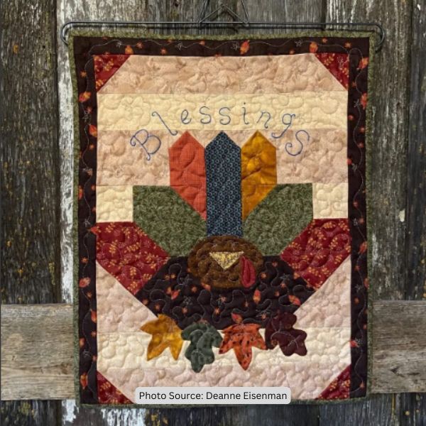 Turkey Quilt Idea from Deanne Eisenman