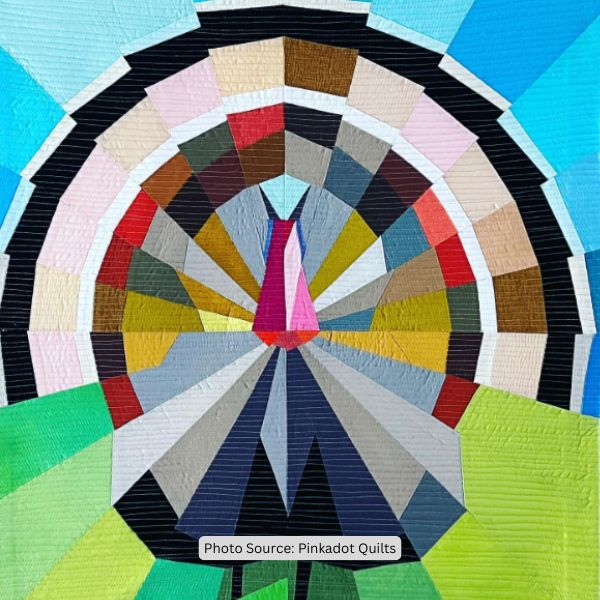Turkey Quilt Idea from Pinkadot Quilts