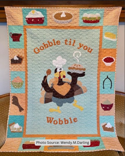 Turkey Quilt Idea from Wendy.M.Darling