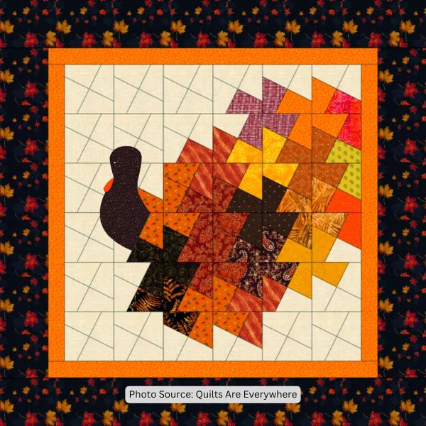 Turkey Quilt Pattern - etsy