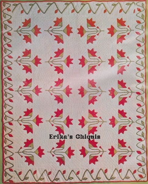 Beautiful Carolina Lily Quilt Pattern - etsy