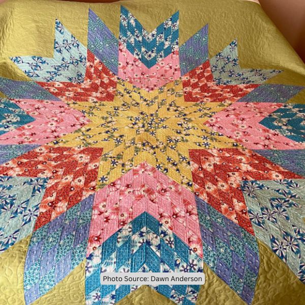 Big Star Quilt Idea from Dawn Anderson