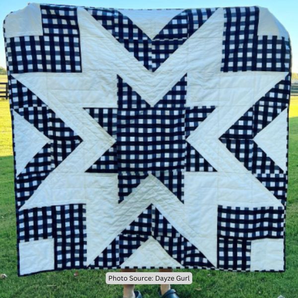 Big Star Quilt Idea from Dayze Gurl