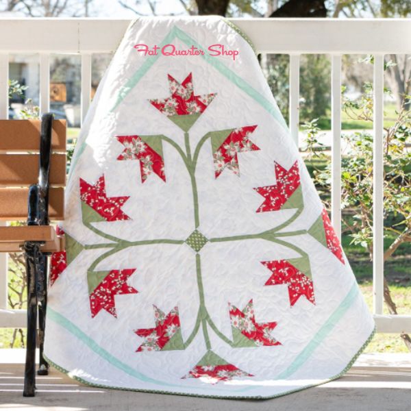 Carolina Lily Quilt Idea from Fat Quarter Shop