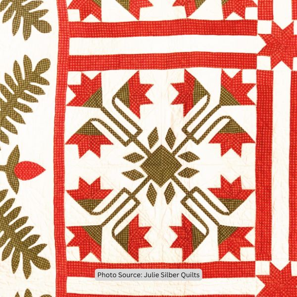 Carolina Lily Quilt Idea from Julie Silber Quilts