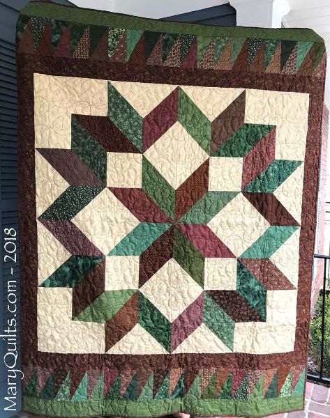 Carpenter Star - free quilt patter