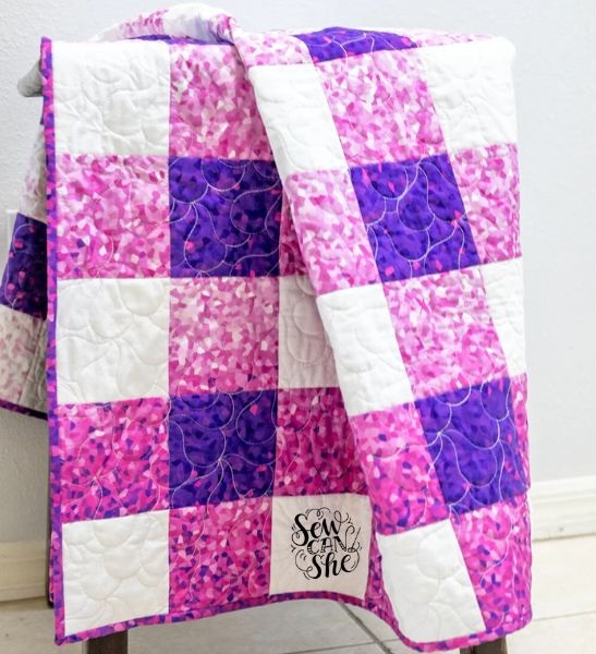 Checked - free quilt pattern