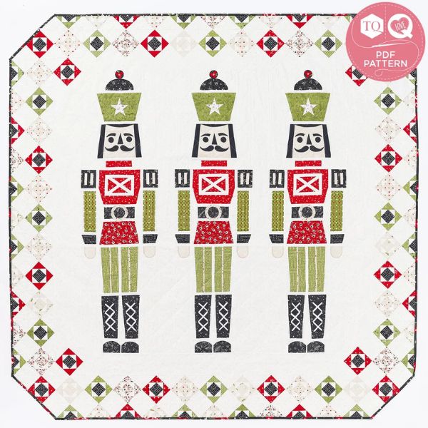Christmas Nutcrackers Quilt Pattern - etsy