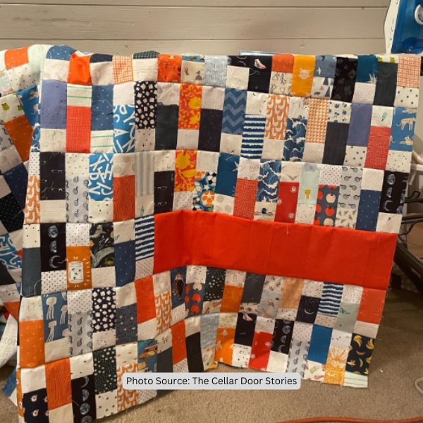 Cobblestone Quilt Idea from The Cellar Door Stories