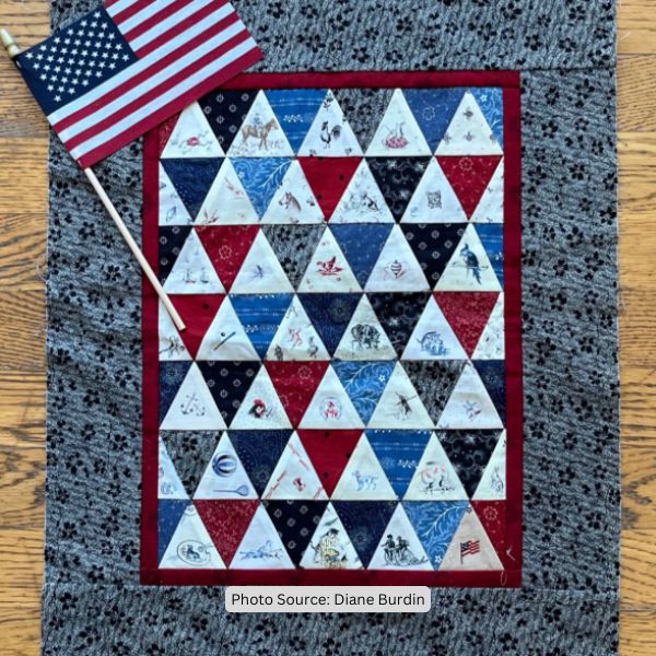 Doll Quilt Idea from Diane Burdin