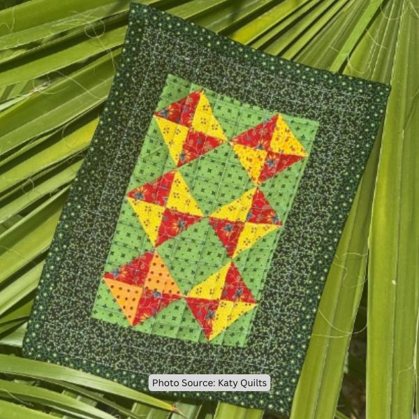 Doll Quilt Idea from Katy Quilts