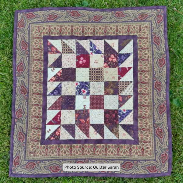 Doll Quilt Idea from Quilter Sarah