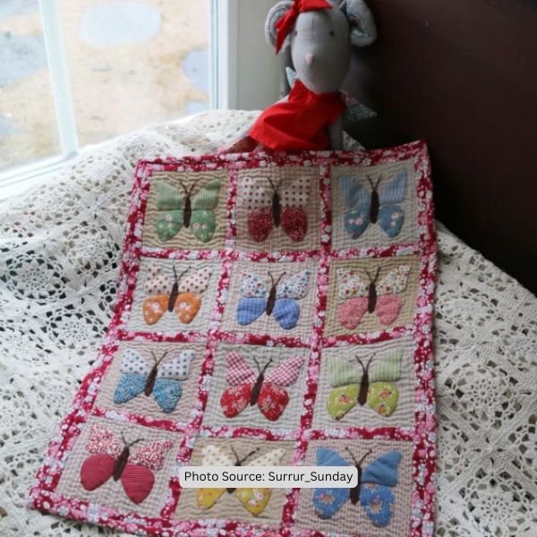 Doll Quilt Idea from Surrur Sunday