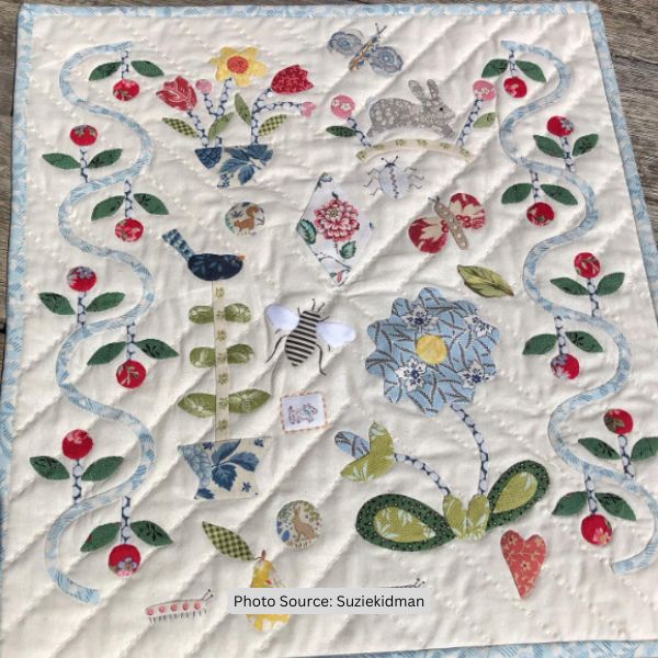 Doll Quilt Idea from Suziekidman
