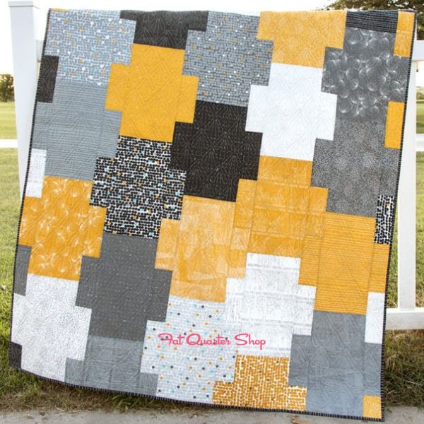 Fat Quarter Cobblestone- free quilt pattern