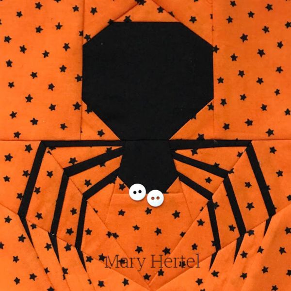 Fun Spider Quilt Block Pattern - etsy