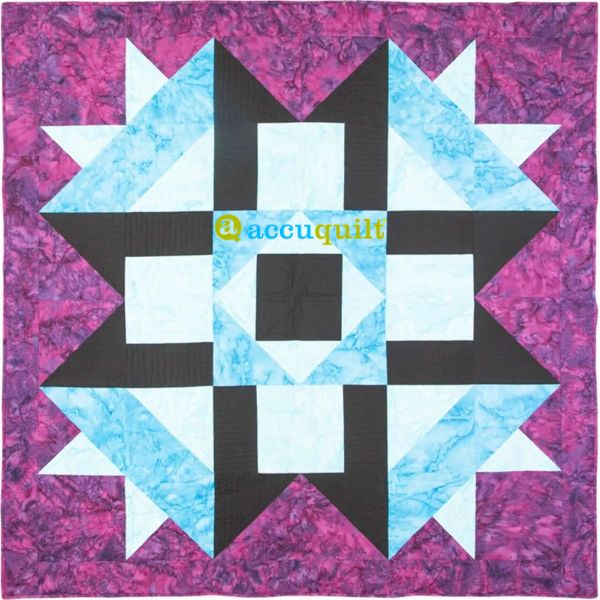 GO! Playful Star - free quilt patter