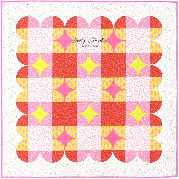 Gingham Glitz Quilt Pattern - etsy