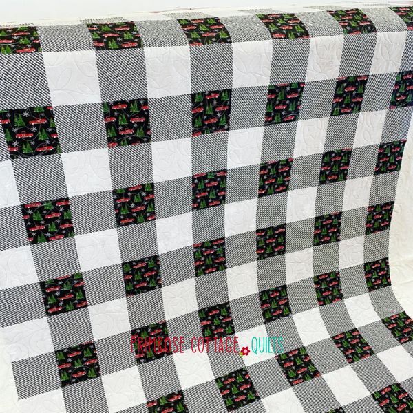 Gingham Patchwork Quilt Pattern - etsy