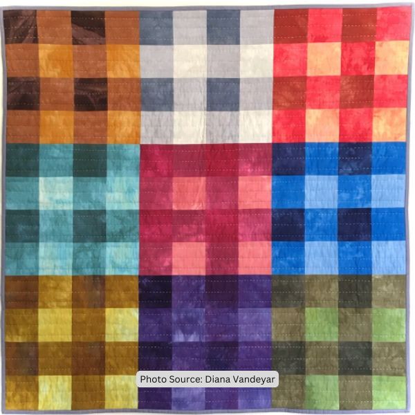 Gingham Quilt Idea from Diana Vandeyar