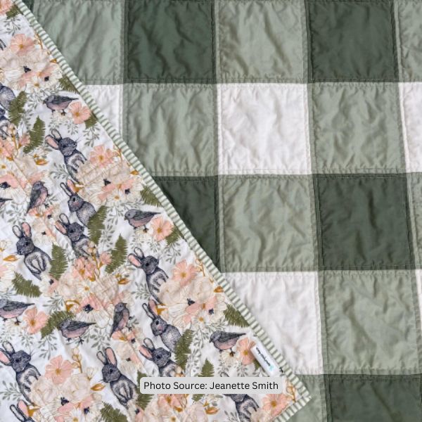 Gingham Quilt Idea from Jeanette Smith