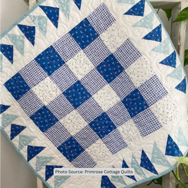 Gingham Quilt Idea from Primrose Cottage Quilts