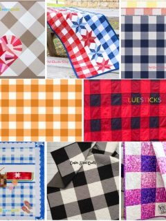 Gingham Quilt Patterns Roundup Featured Cover