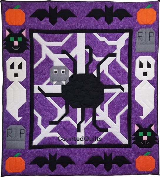 Halloween Quilt Pattern - etsy