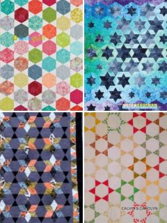 Hexagon Star Quilt Patterns Roundup Featured Cover