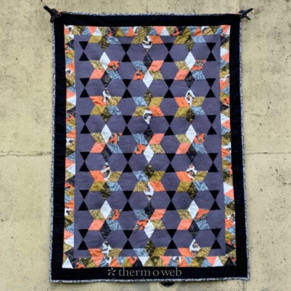 Hexagon Star - free quilt pattern