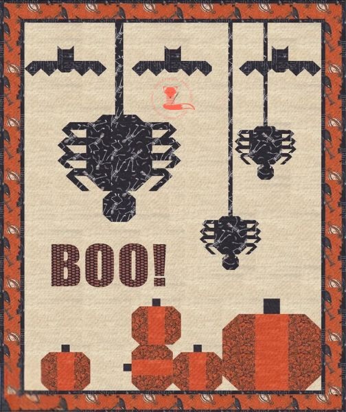 I Boo You Quilt Pattern - etsy