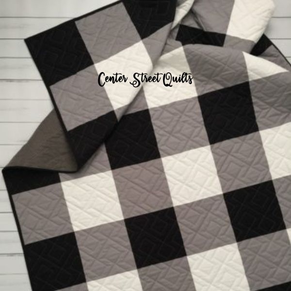 Jumbo Buffalo Plaid - free quilt pattern