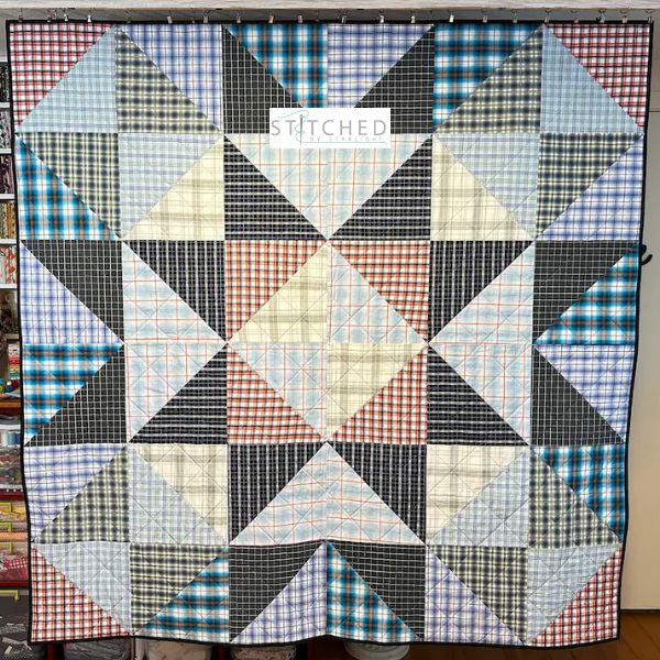 Large Memory Star Quilt Pattern - etsy
