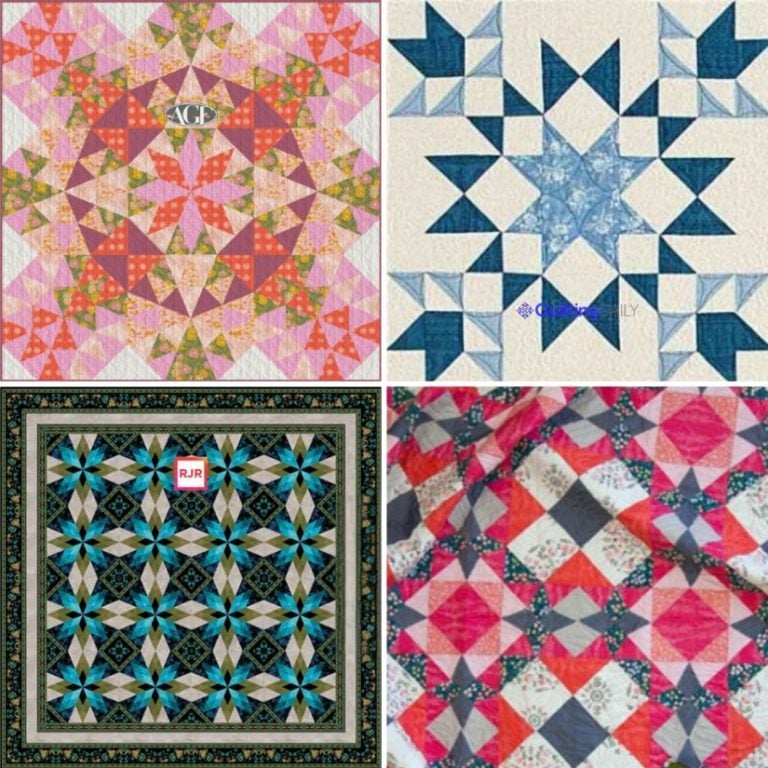 Top 4 Free Midnight Garden Quilt Patterns (+5 Bonus Patterns For Sale)