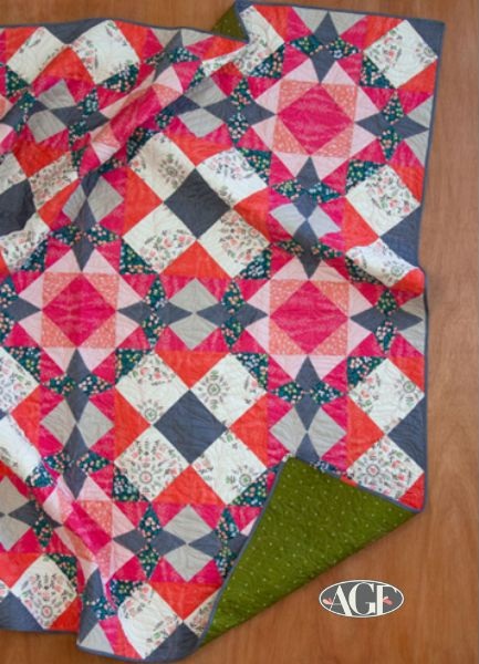 Night Bloom - free quilt pattern