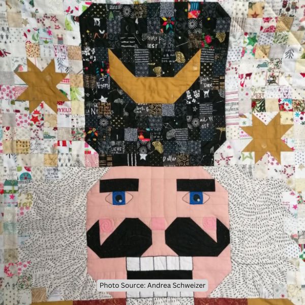 Nutcracker Quilt Idea from Andrea Schweizer