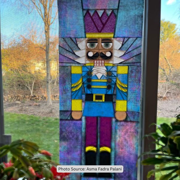 Nutcracker Quilt Idea from Asma Fadra Palani