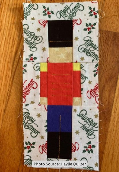 Nutcracker Quilt Idea from Haylie Quilter