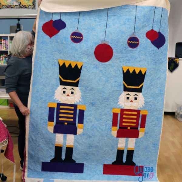 Nutcracker Quilt Idea from Quilted Joy