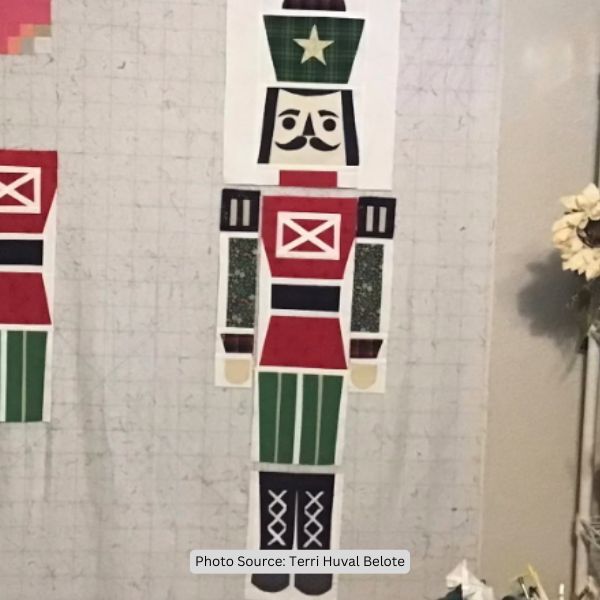 Nutcracker Quilt Idea from Terri Huval Belote