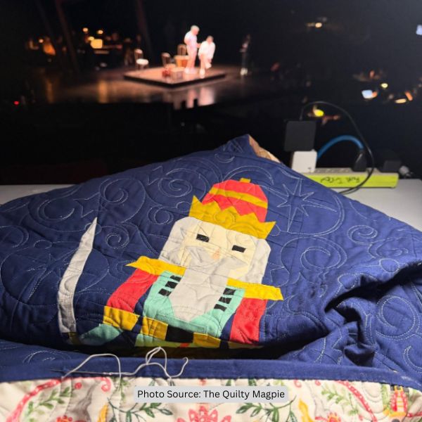 Nutcracker Quilt Idea from The Quilty Magpie