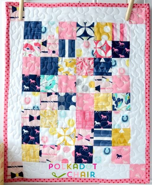 Patchwork Doll Quilt - free quilt pattern