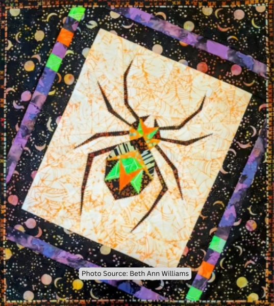 Spider Quilt Idea from Beth Ann Williams