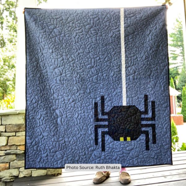 Spider Quilt Idea from Ruth Bhakta