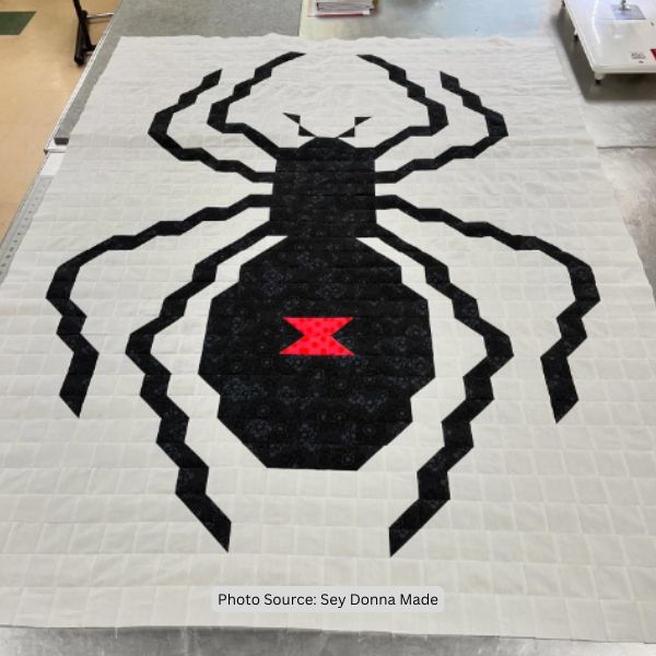 Spider Quilt Idea from Sey Donna Made