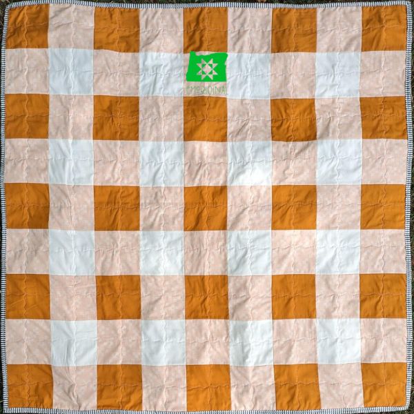 Square Baby Gingham Quilt Pattern - etsy