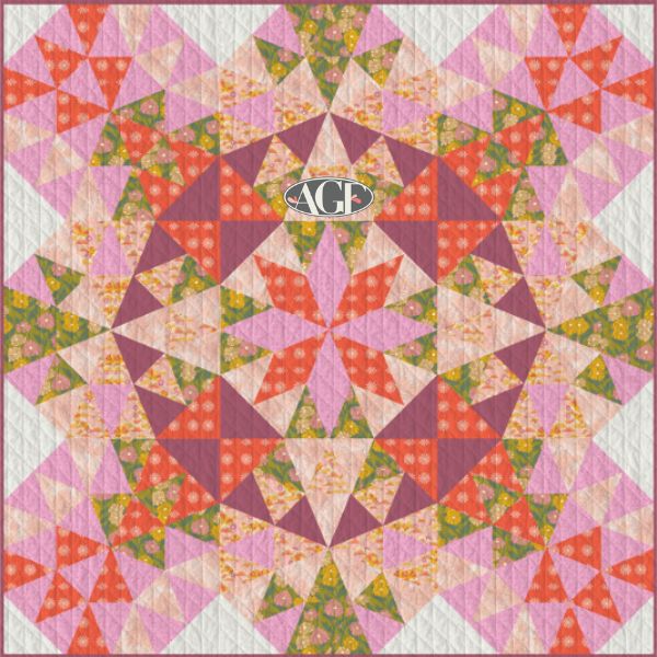 Sun Glow - free quilt pattern